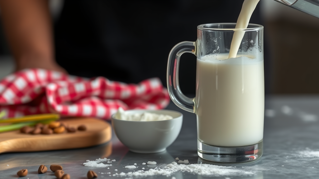 What Common Mistake Should Be Avoided When Frothing Milk?