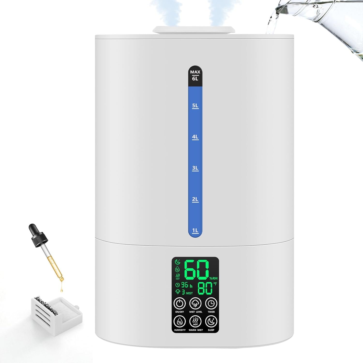 Coolfiqu 6L Humidifier