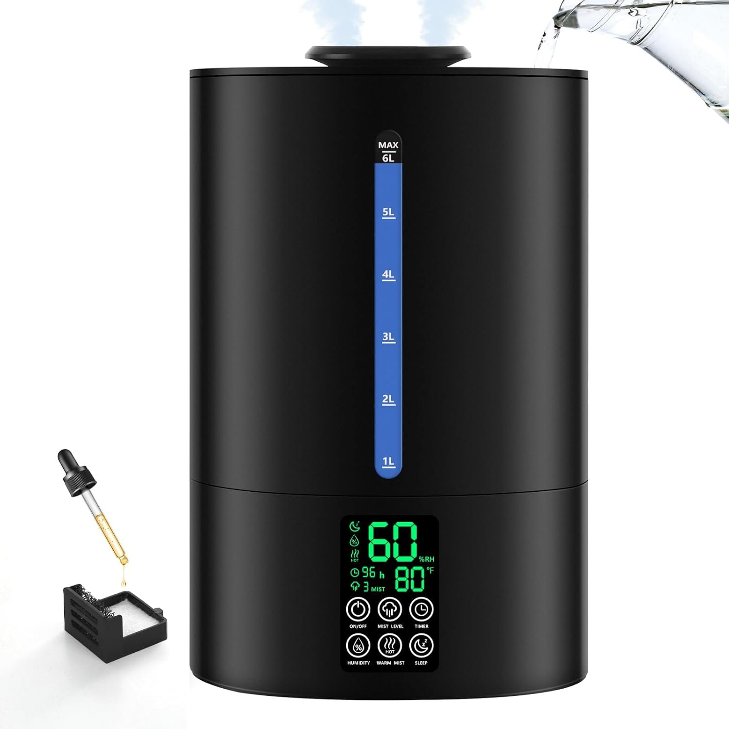 Coolfiqu 6L Humidifier