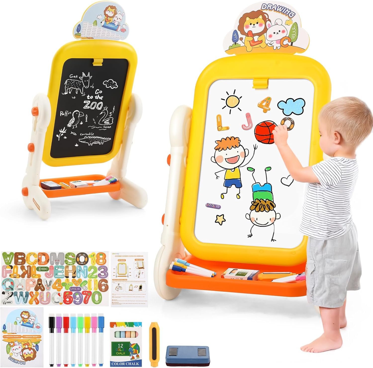 Gleamkid 4-in-1 Easel