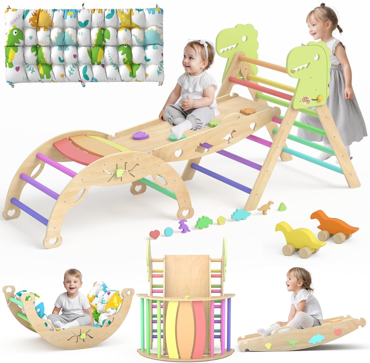 KidsBuddy 9-in-1 Dinosaur Set