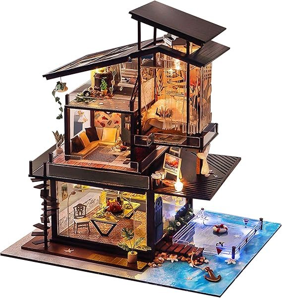 Kisoy DIY Dollhouse Kit