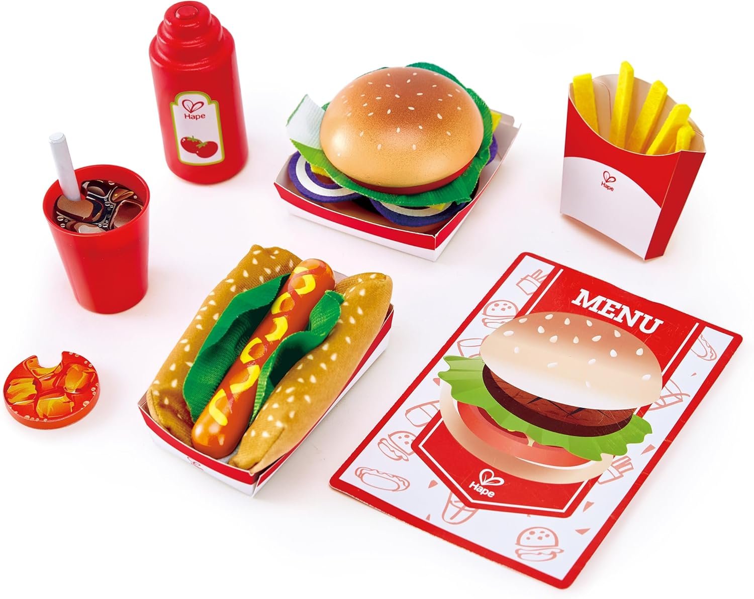 Hape wooden diner set