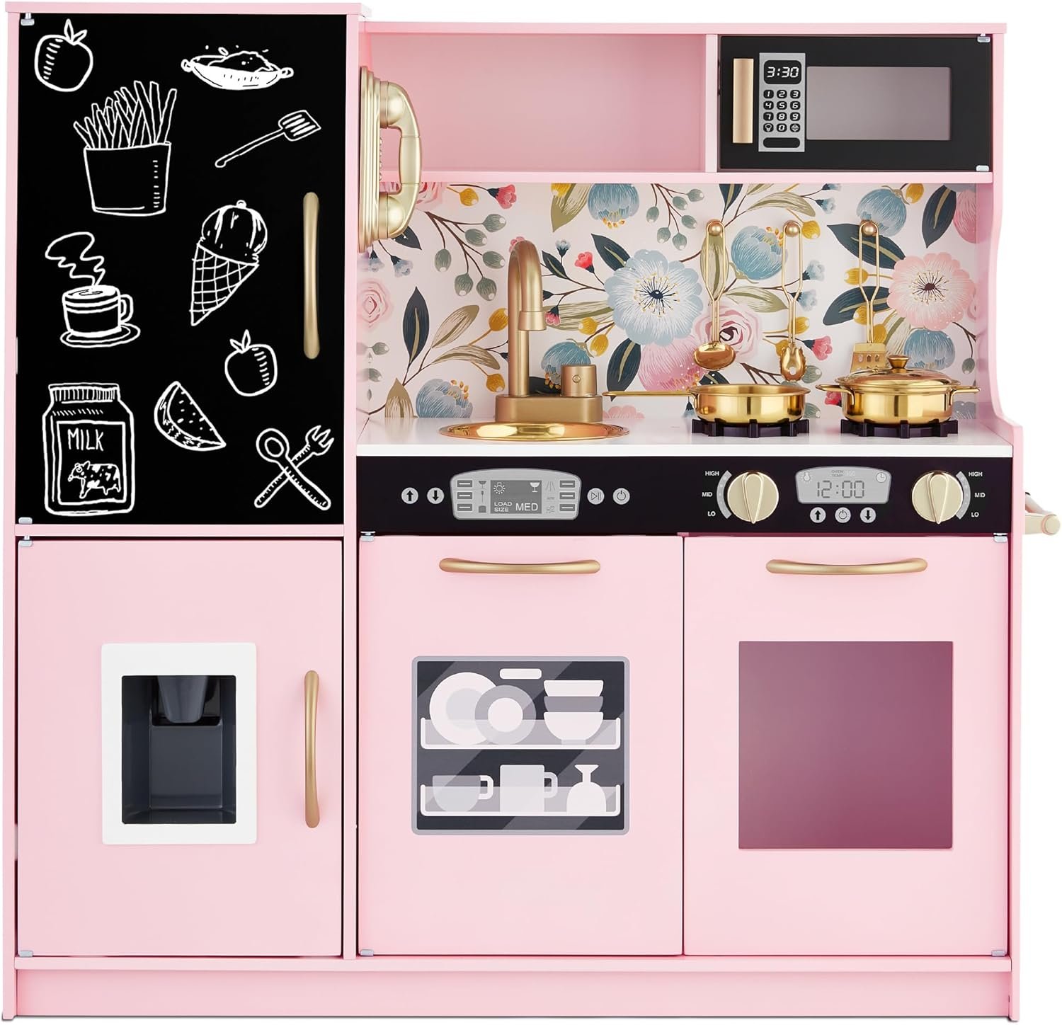 BCP Pink Floral Kitchen