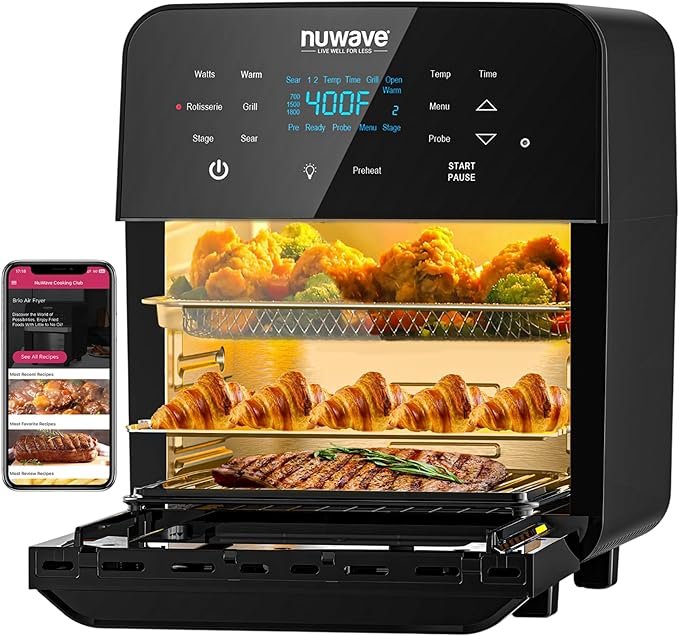 Nuwave Brio Air Fryer Rotisserie