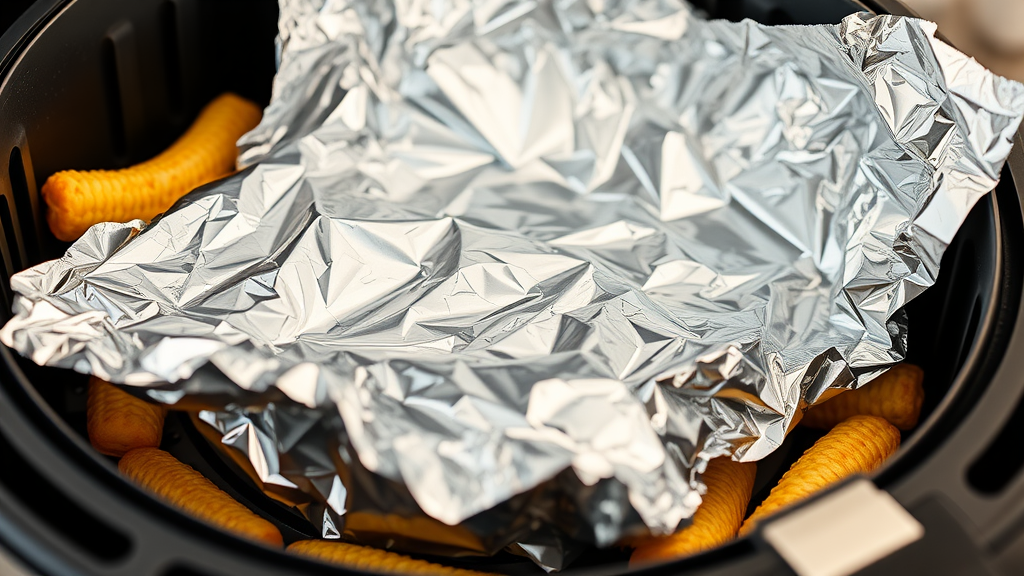 Can I Put Aluminum Foil In An Air Fryer?