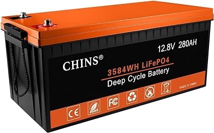 CHINS LiFePO4 Battery 12V 280AH