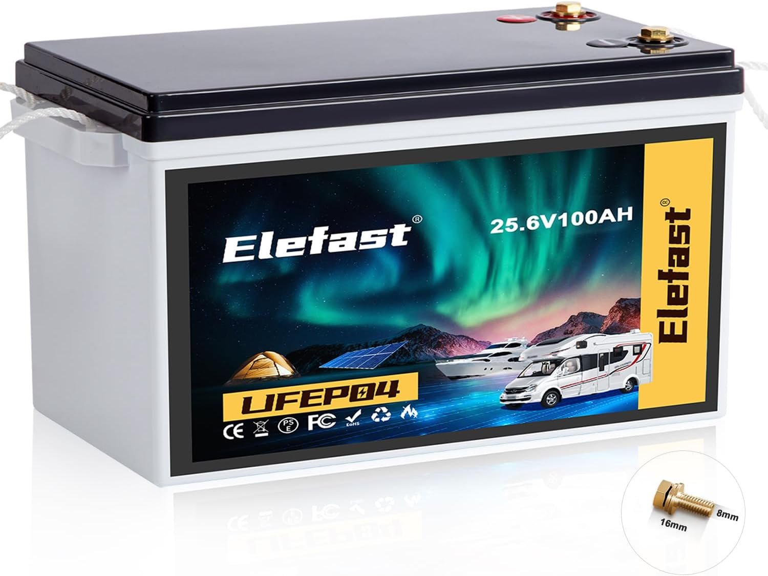 lifepo4 battery 100ah 24v lithium battery