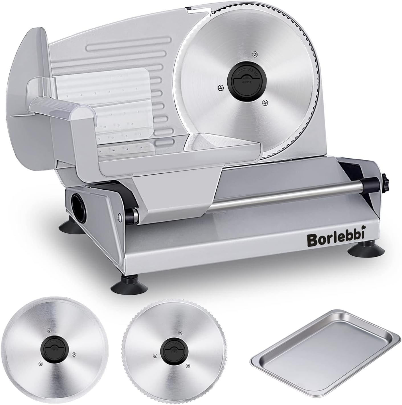 Meat Slicer, 200W Electric Food Slicer