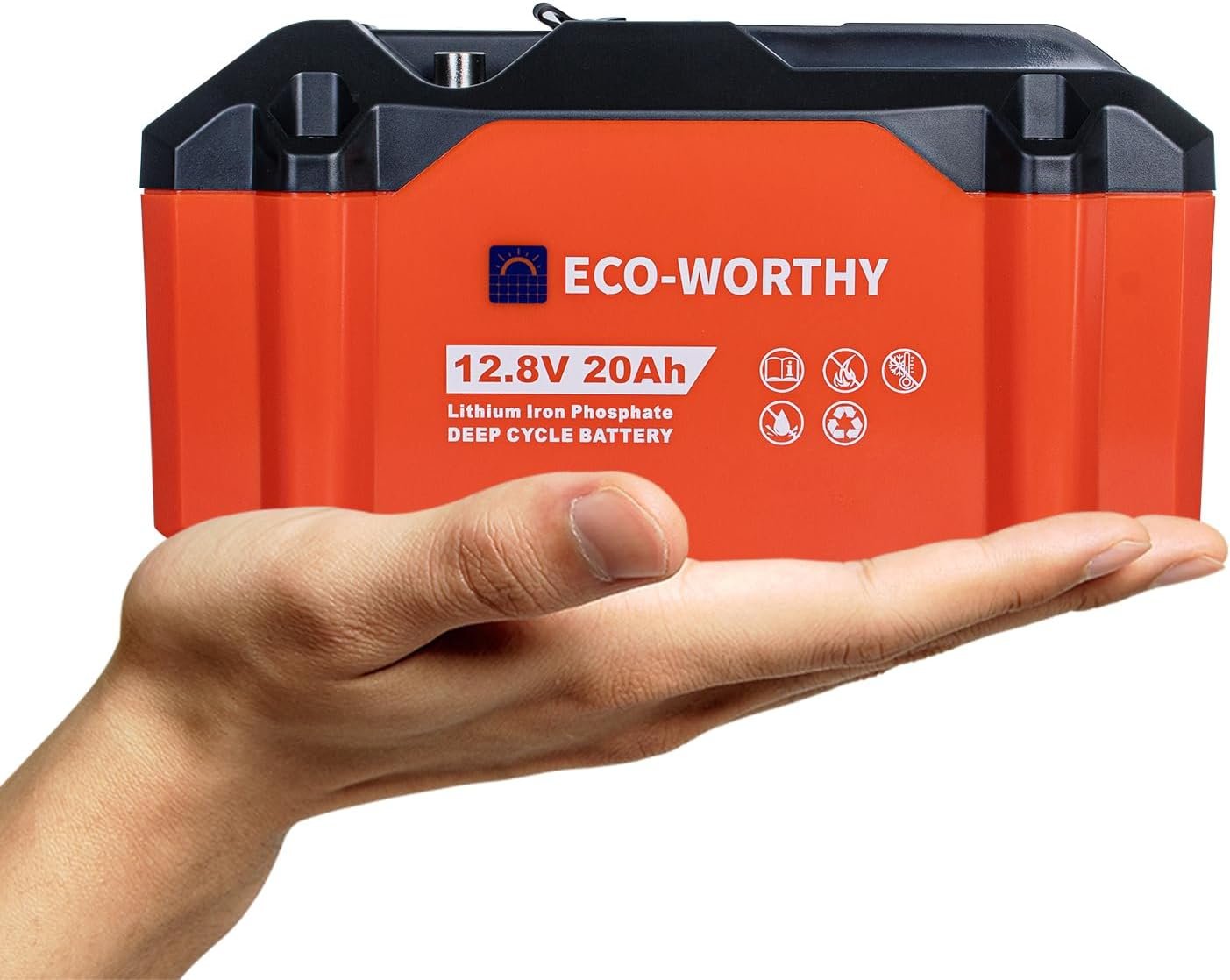 ECO-WORTHY Portable 12V Lithium Battery