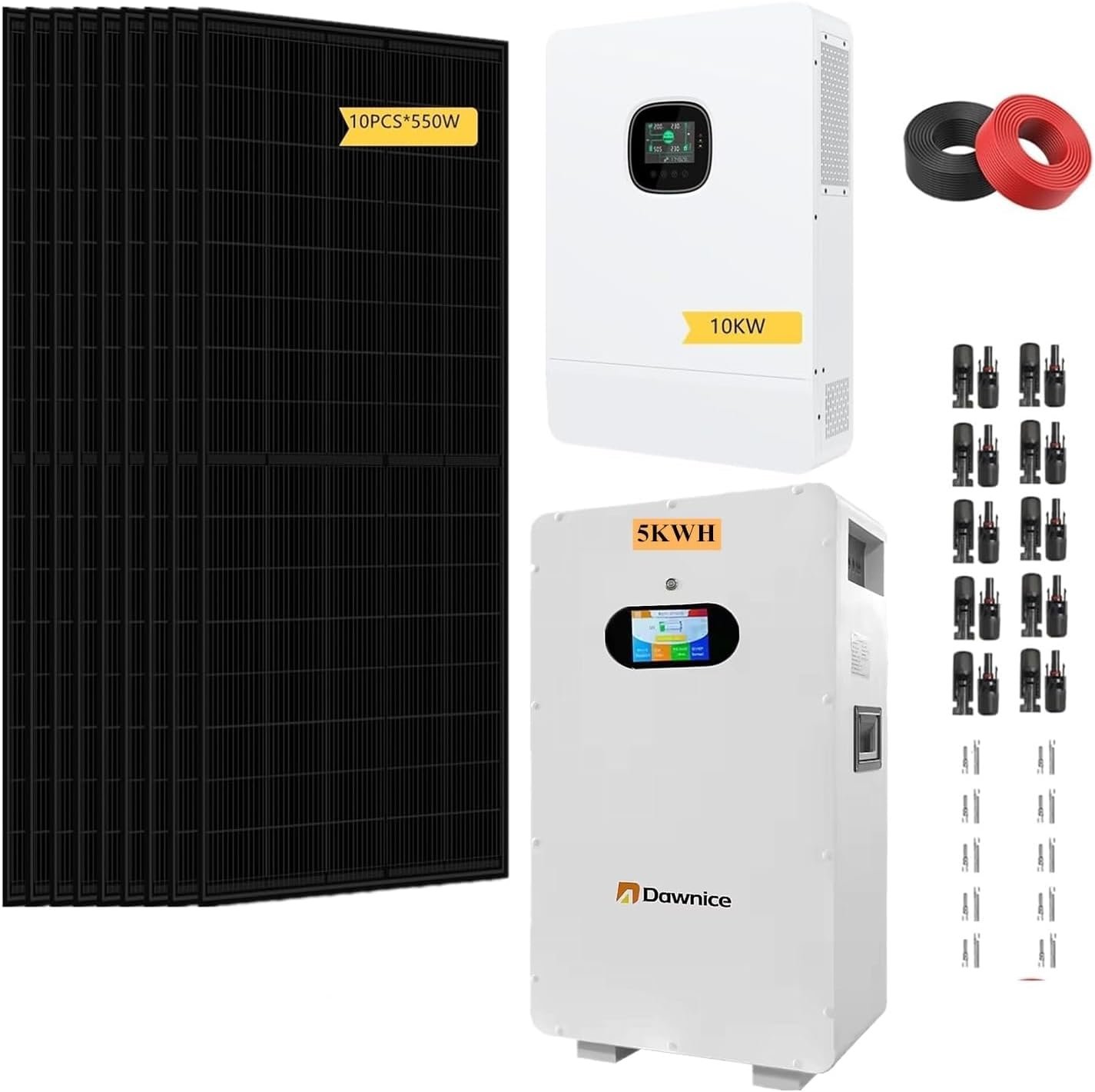 10KW Off Grid Solar System Complete Kit