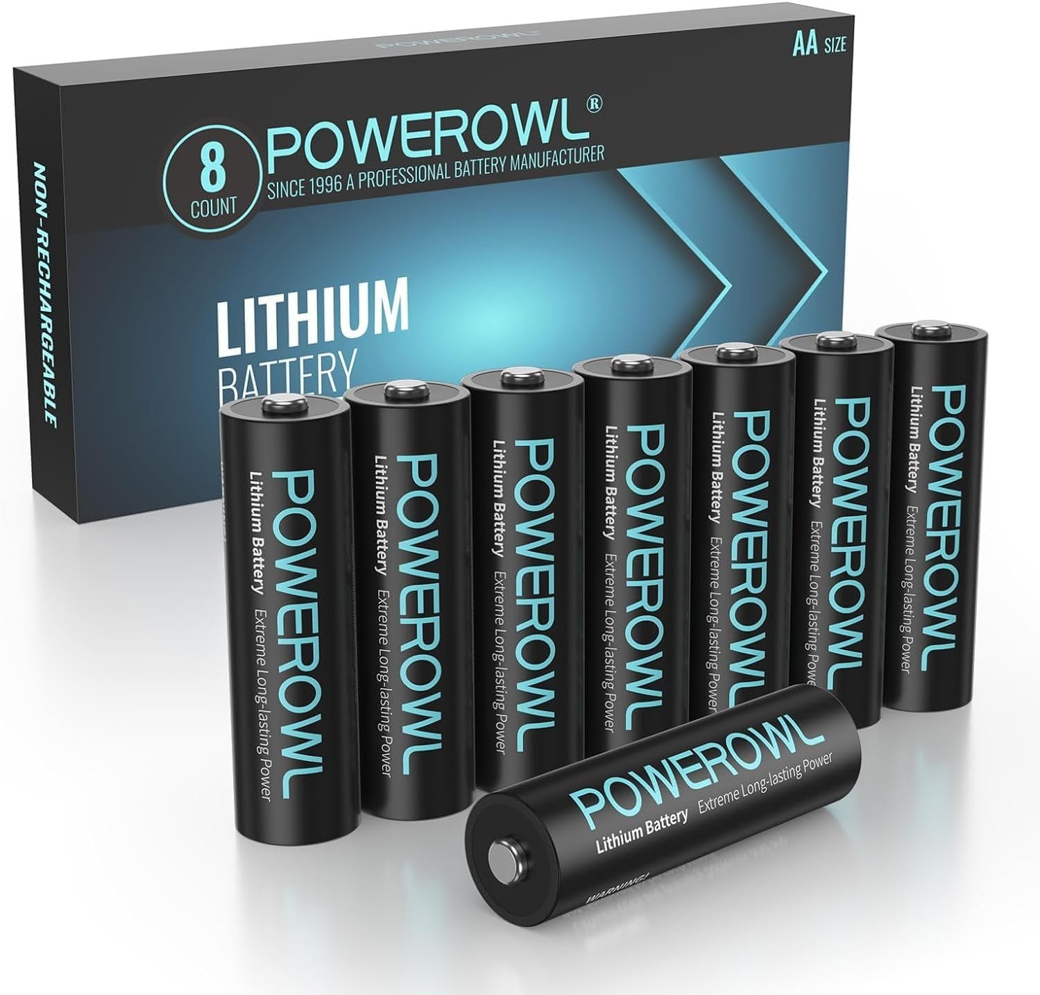 POWEROWL Lithium Batteries AA