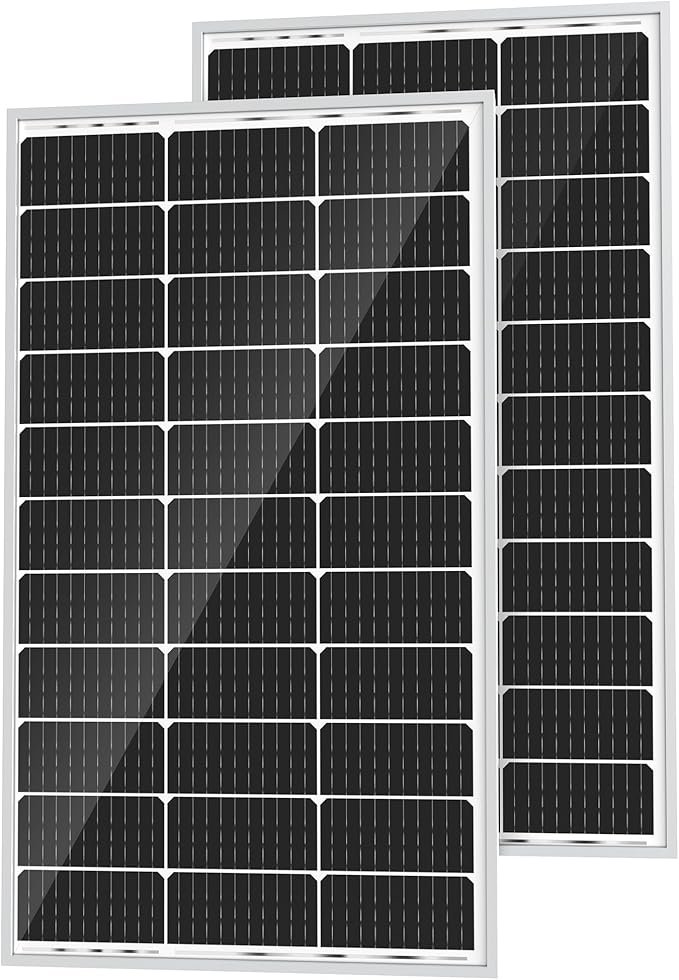 SOLPERK 200 Watt Solar Panel 12 Volt