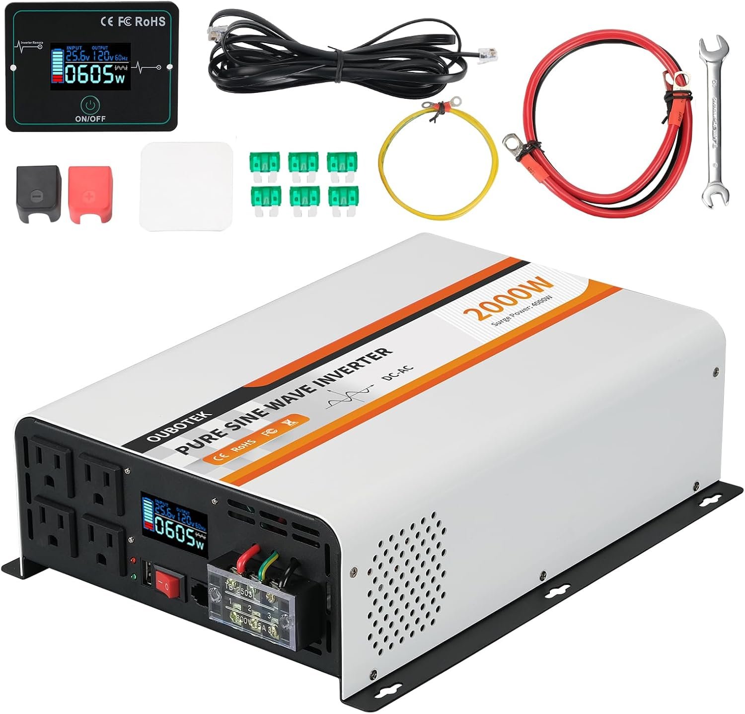 OUBOTEK 2000W Inverter