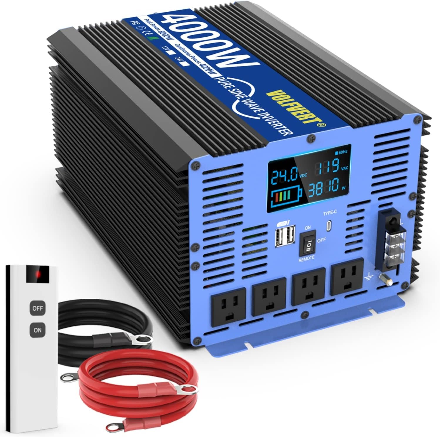 VOLFVERT 4000W Inverter