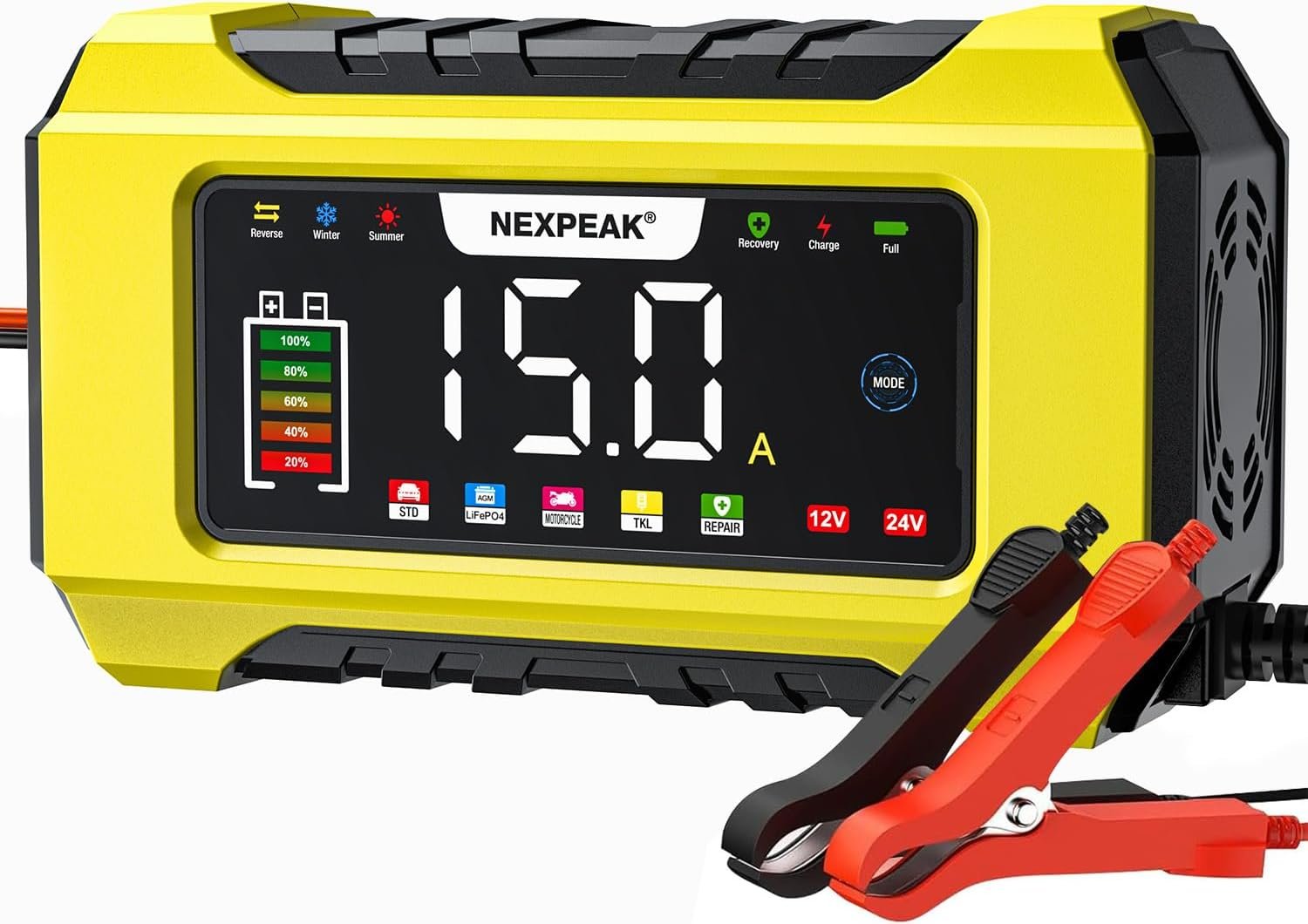 NEXPEAK NC215 15-Amp Charger