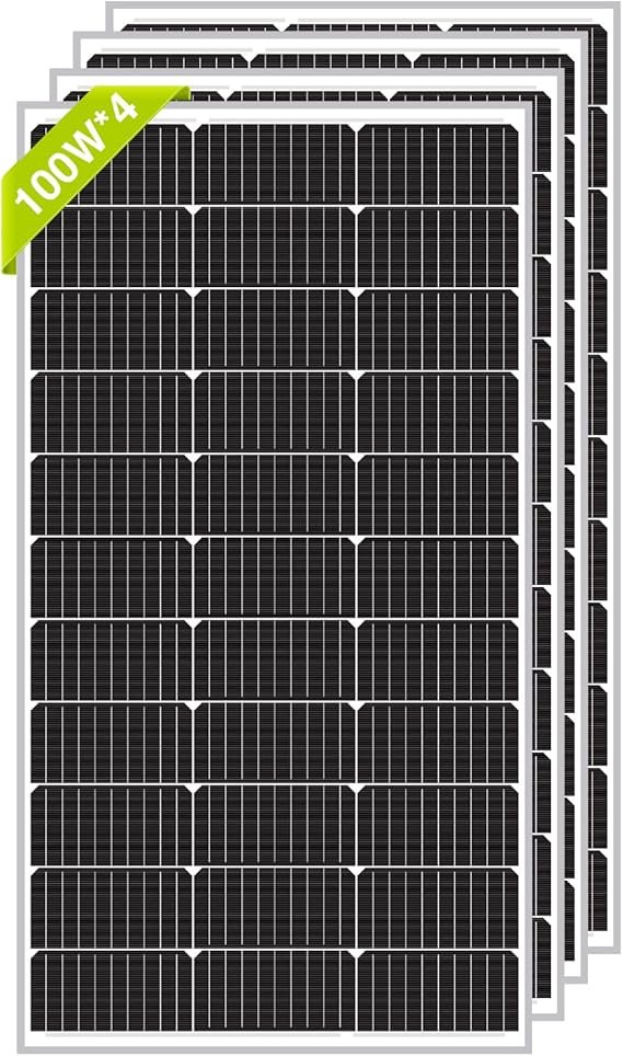 Newpowa 400 Watt 12 Volt Mono Solar Panel