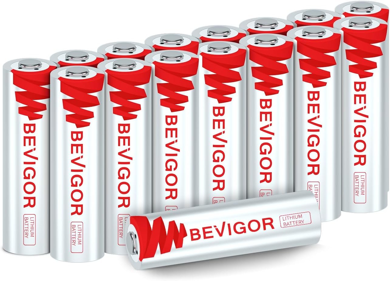 BEVIGOR Lithium Batteries AA Size