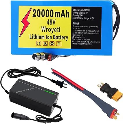 Wroyeti 48V 20AH Electric Bike Battery