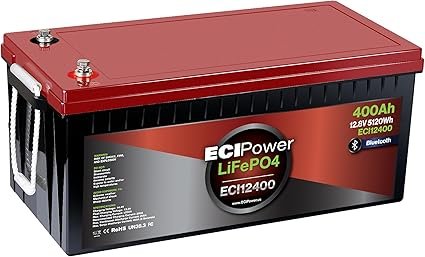 ECI Power 12V 400Ah Battery