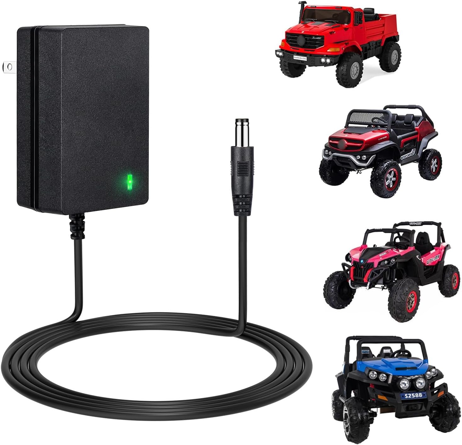 24V Battery Charger for Kids Ride On Car Toys