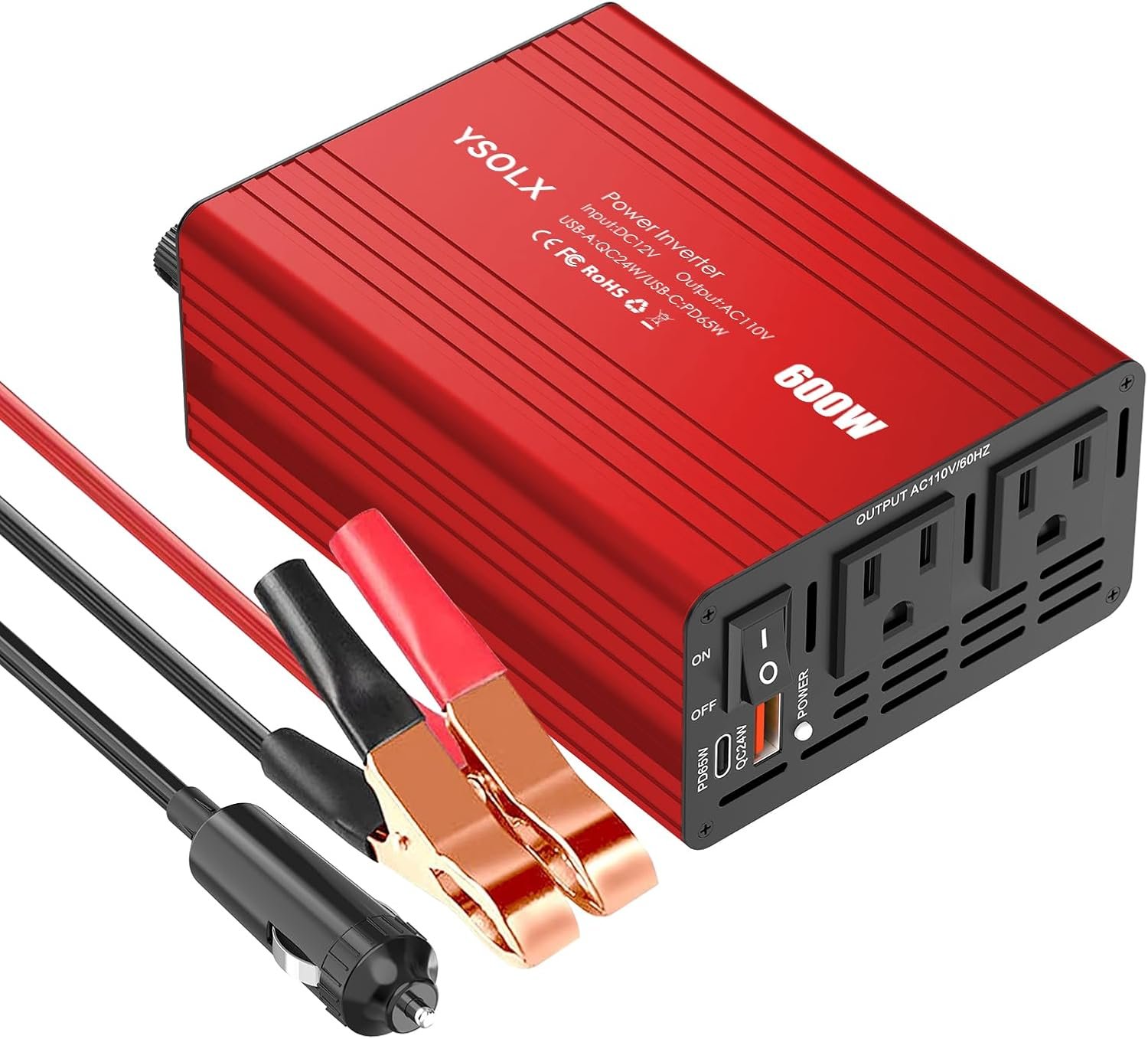 YSOLX 600W Power Inverter (Updated)