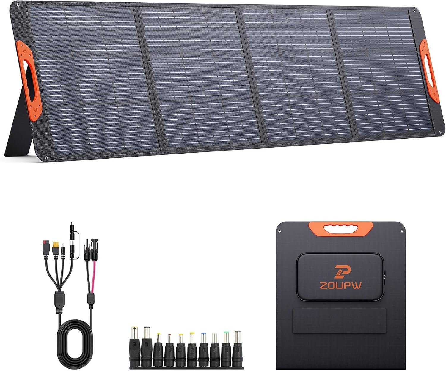 ZOUPW 200 Watt Portable Solar Panel