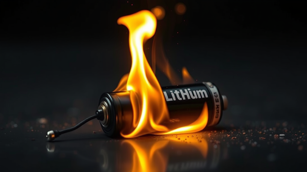 How To Put Out A Lithium Ion Battery Fire